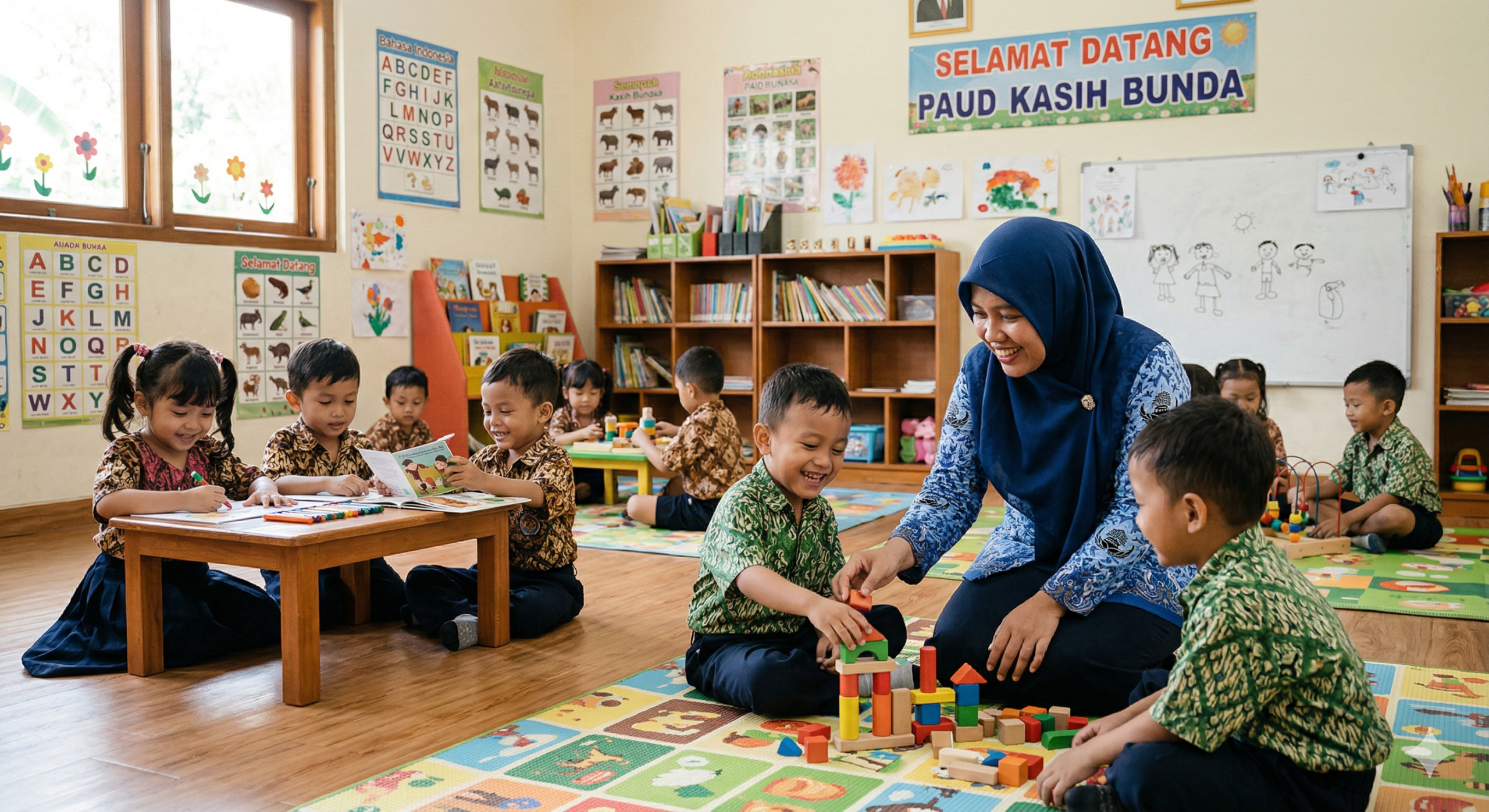 pendidikan anak usia dini di kelas PAUD