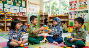 pendidikan karakter anak melalui berbagi