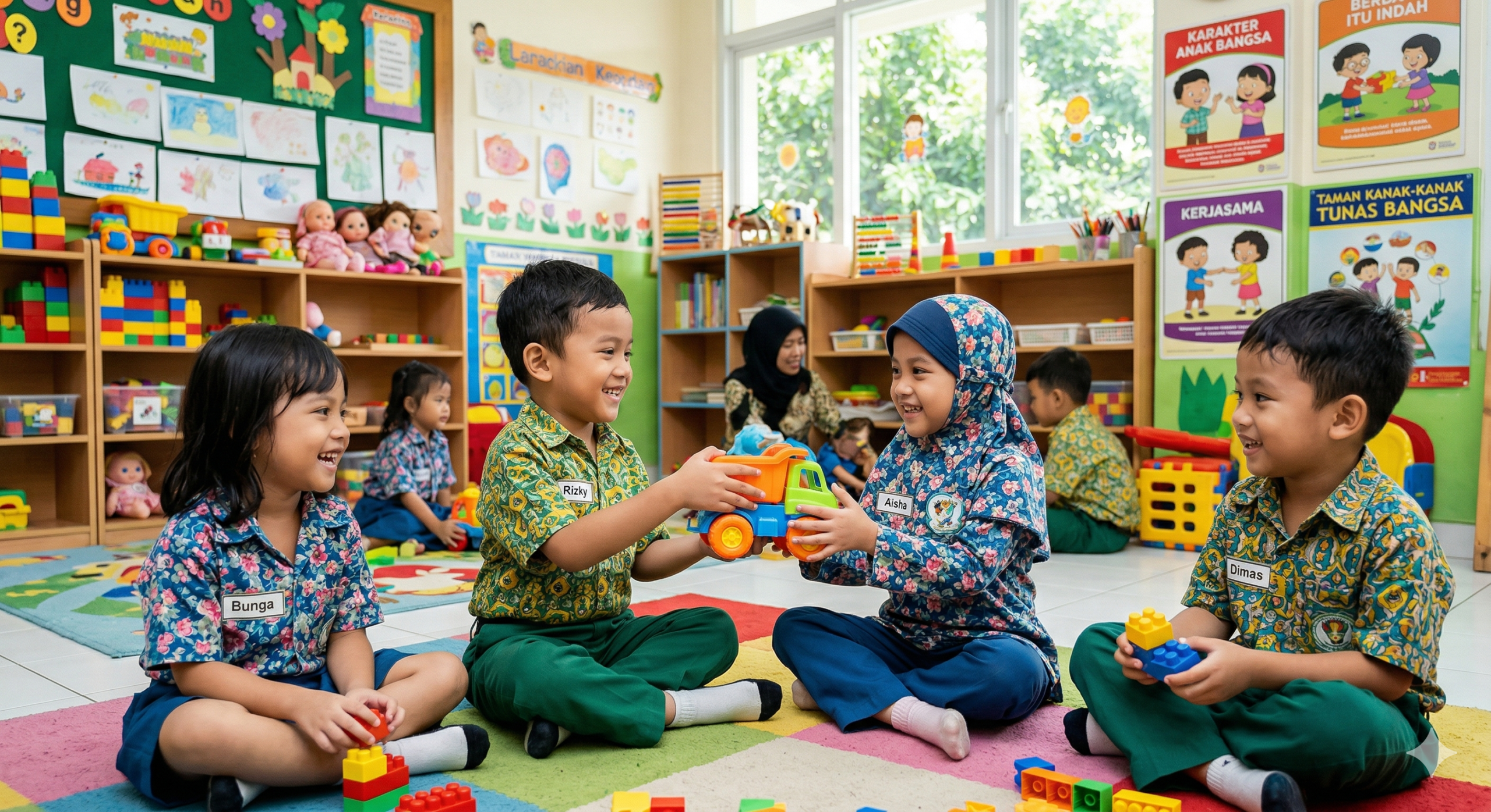 pendidikan karakter anak melalui berbagi